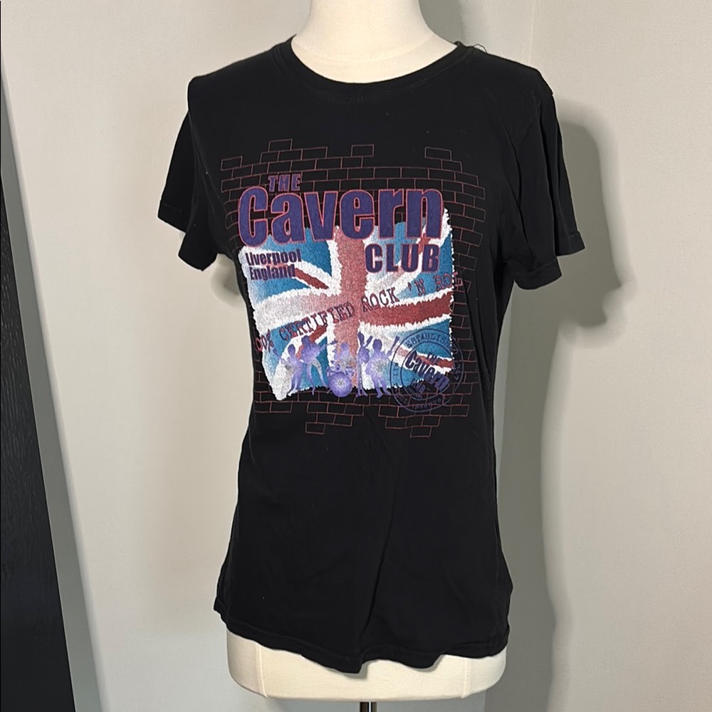 Cavern Club Black Graphic Tee